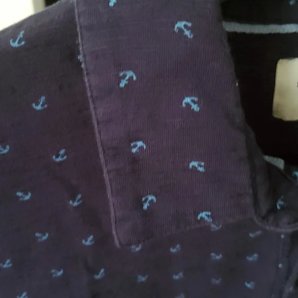 Denim & Flower polo with anchors - Picture 8 of 8